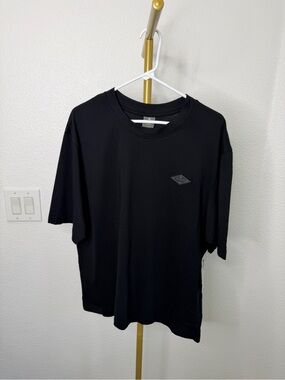 Saints Studio Black Short-Sleeve Crewneck Tee